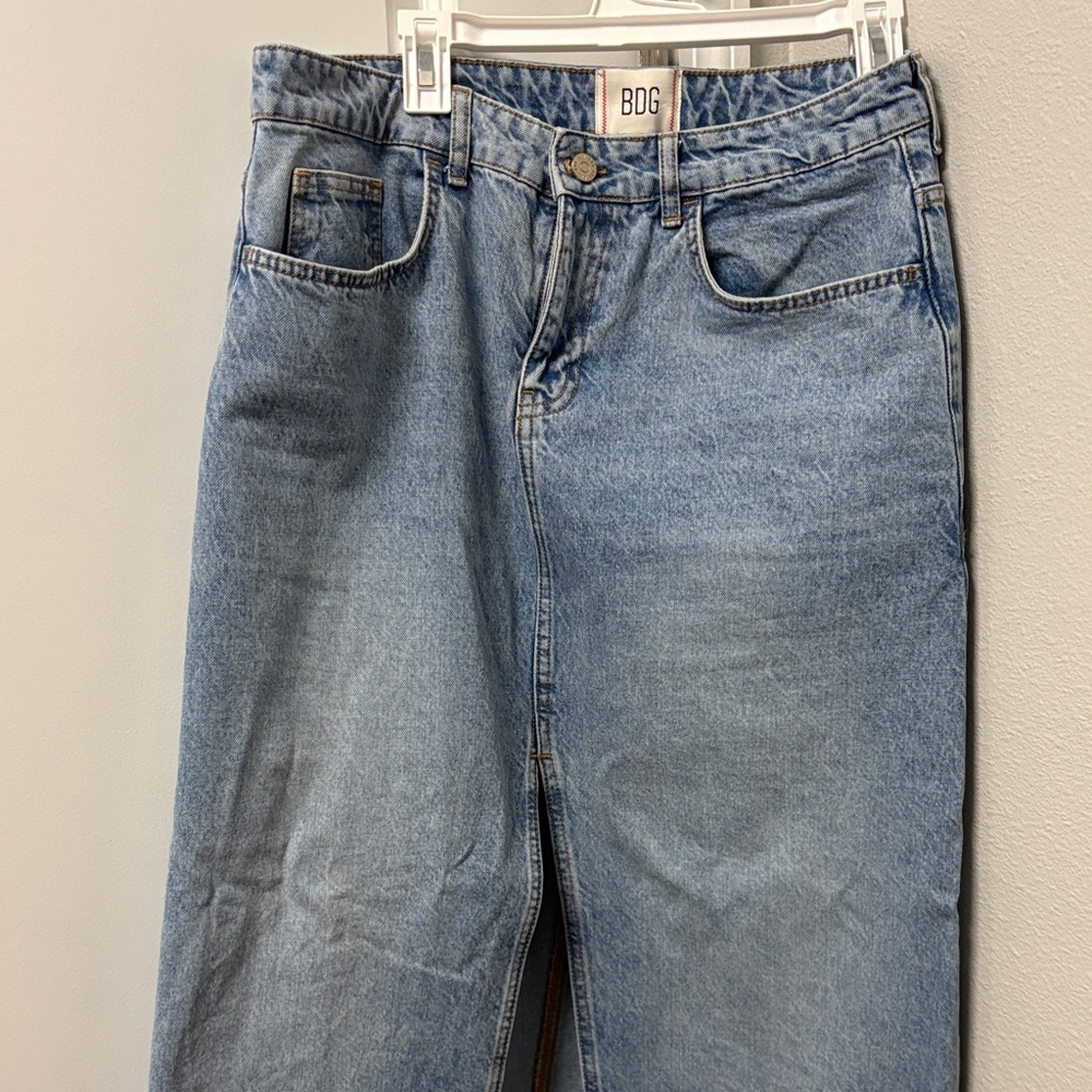 BDG Denim Blue long skirt
